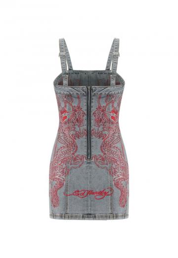 Джинсовое платье