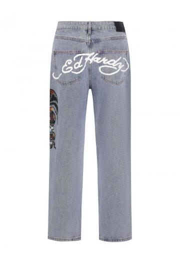 Прямые джинсы