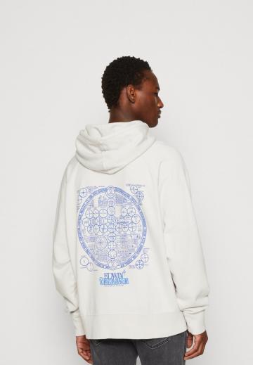 Пуловер с капюшоном