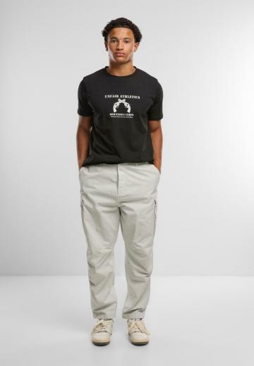 Брюки с накладными карманами