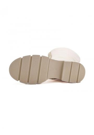 Сапоги на шнуровке