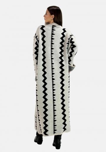 Вязаное платье