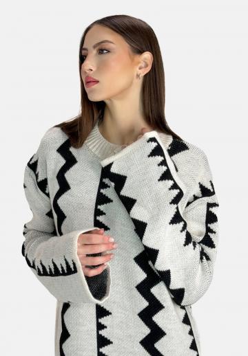 Вязаное платье