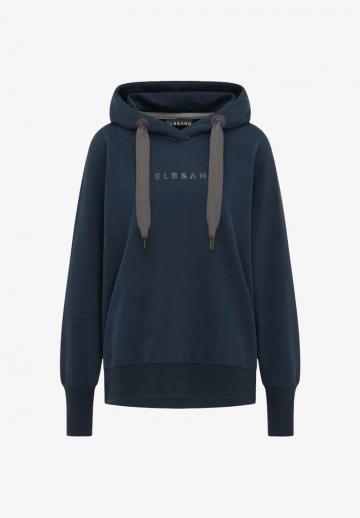 Пуловер с капюшоном