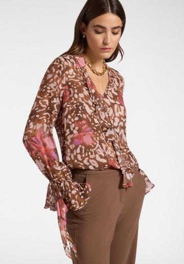 Джинсовая блузка