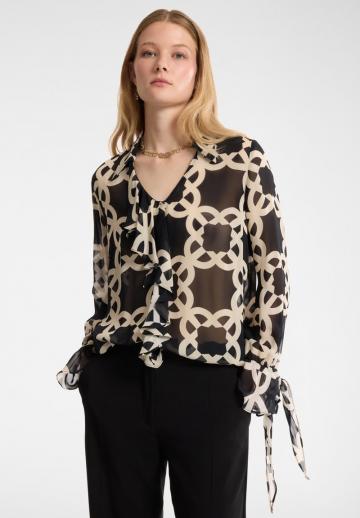 Джинсовая блузка