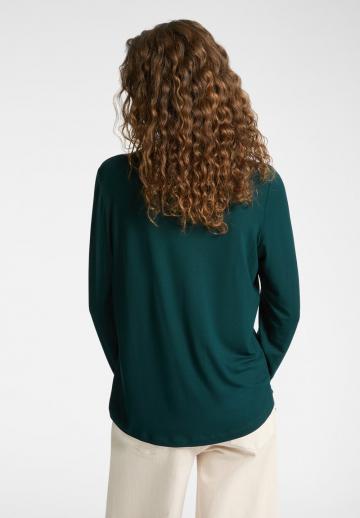 Атласная блузка