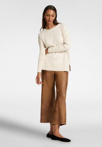 Длинный пуловер