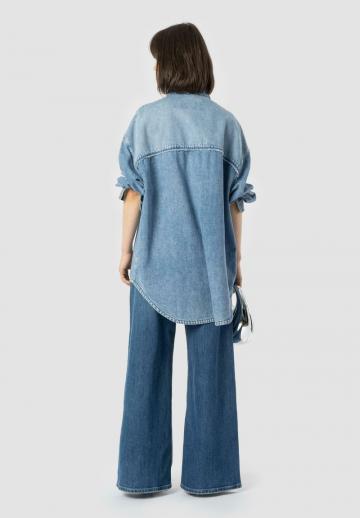 Длинная блузка