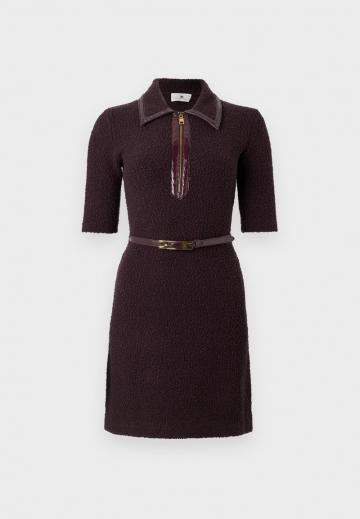 Вязаное платье