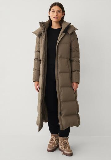 Пуховое пальто