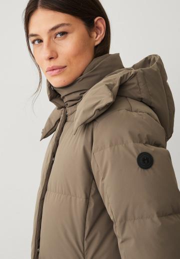 Пуховое пальто