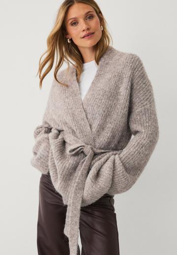 Длинный кардиган