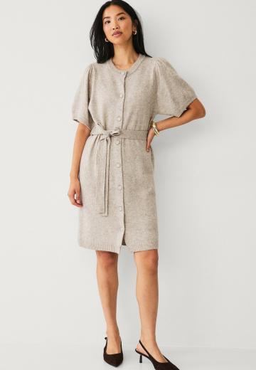 Вязаное платье