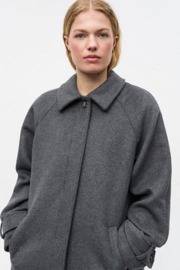 Шерстяное пальто