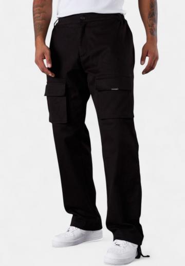 Брюки с накладными карманами