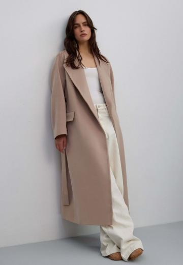 Шерстяное пальто