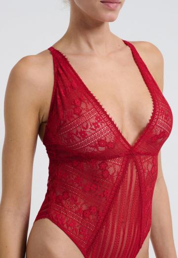Кружевное боди