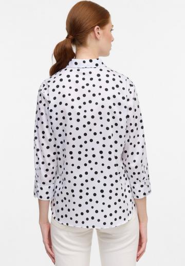 Атласная блузка