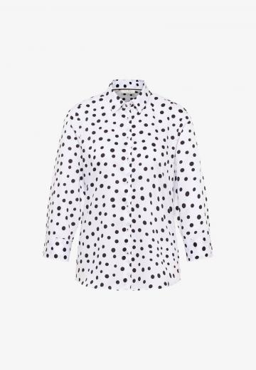 Атласная блузка