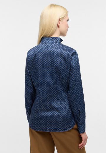 Атласная блузка