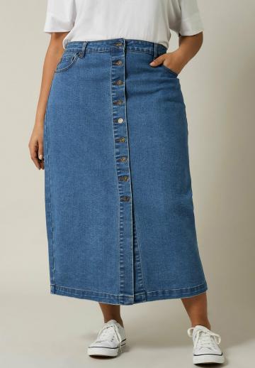 Джинсовая юбка