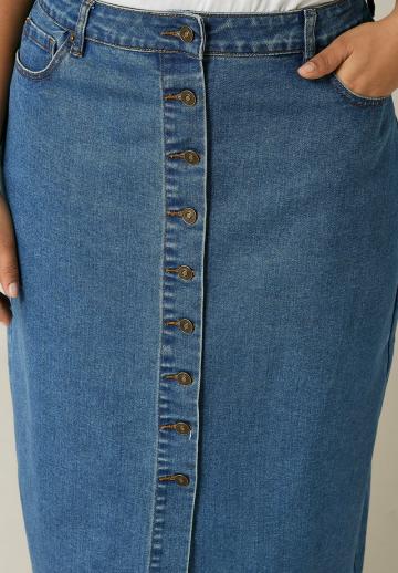 Джинсовая юбка
