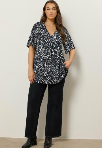 Длинная блузка