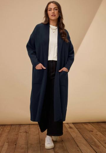 Длинный кардиган