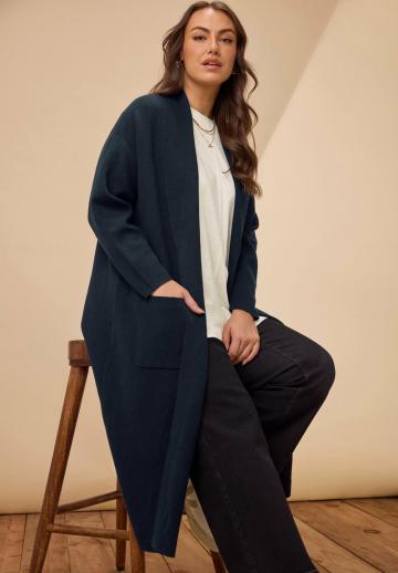 Длинный кардиган