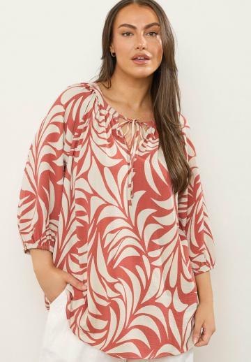 Длинная блузка