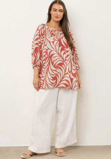 Длинная блузка