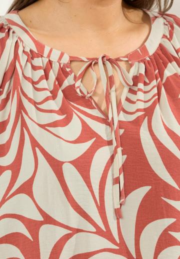 Длинная блузка