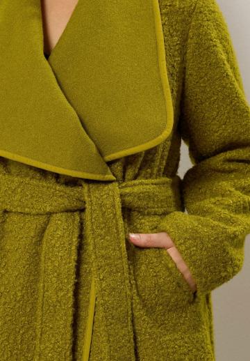 Шерстяное пальто