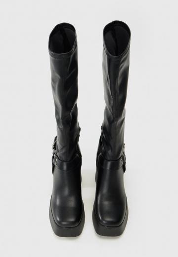 Сапоги на платформе