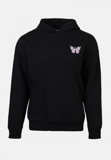 Пуловер с капюшоном