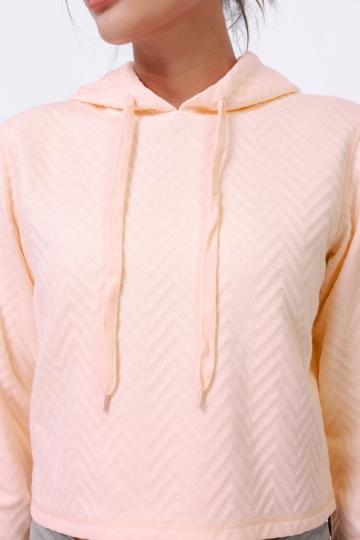 Пуловер с капюшоном