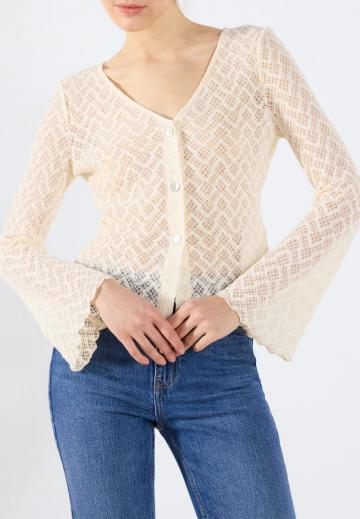 Вязаная кофта