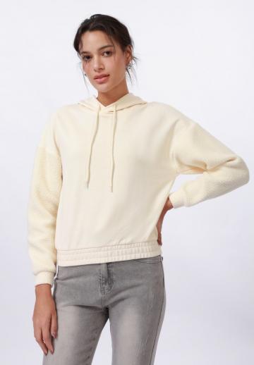 Пуловер с капюшоном