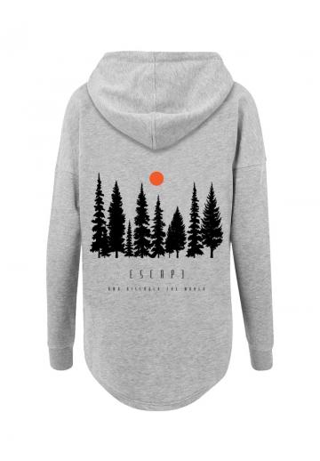 Пуловер с капюшоном