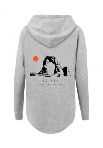 Пуловер с капюшоном