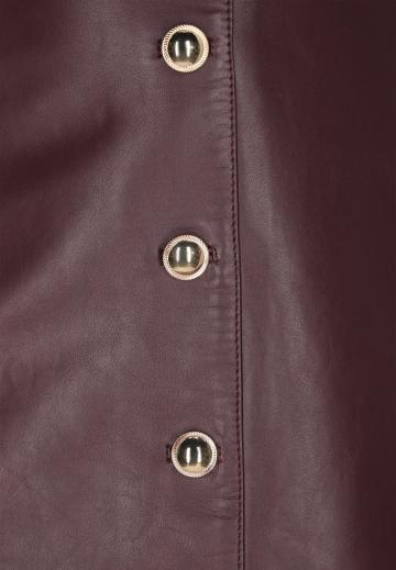 Кожаная юбка