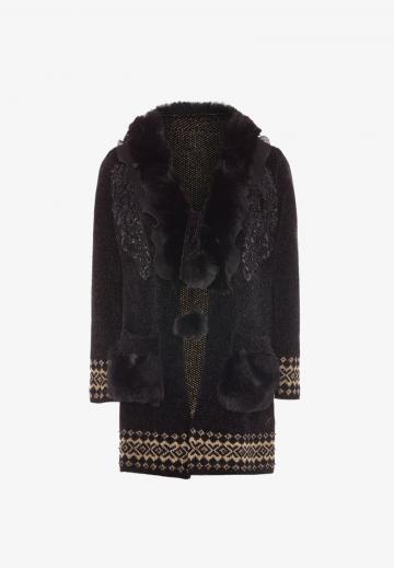 Длинный жилет