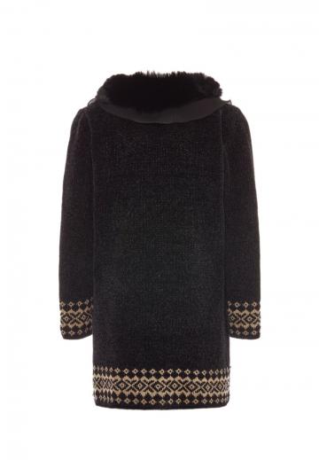 Длинный жилет