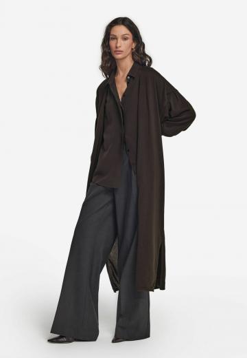 Длинный кардиган