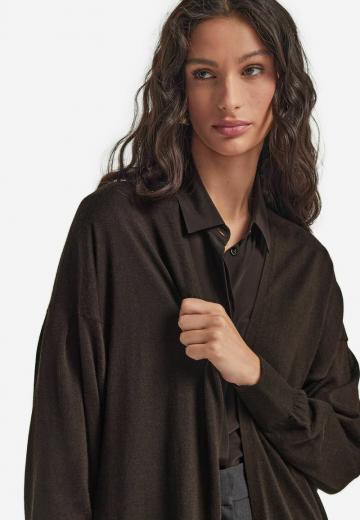 Длинный кардиган