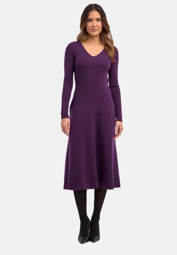 Вязаное платье