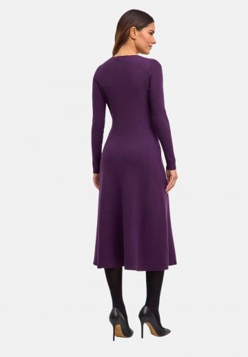 Вязаное платье