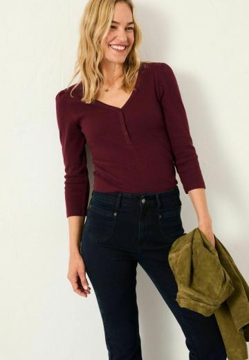 Майка с рукавом три четверти