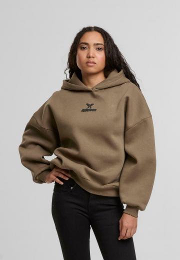 Пуловер с капюшоном